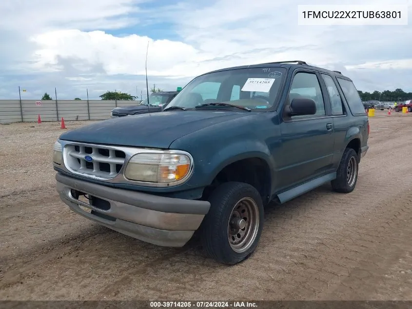 1FMCU22X2TUB63801 1996 Ford Explorer