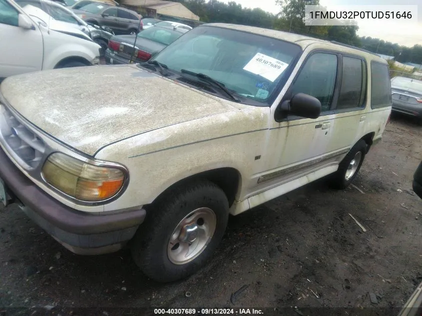 1FMDU32P0TUD51646 1996 Ford Explorer