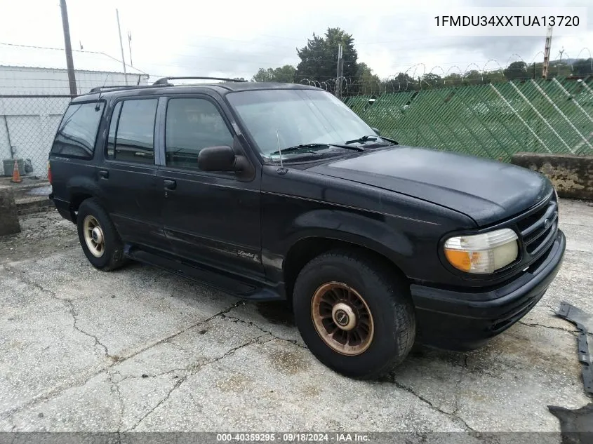 1996 Ford Explorer VIN: 1FMDU34XXTUA13720 Lot: 40359295