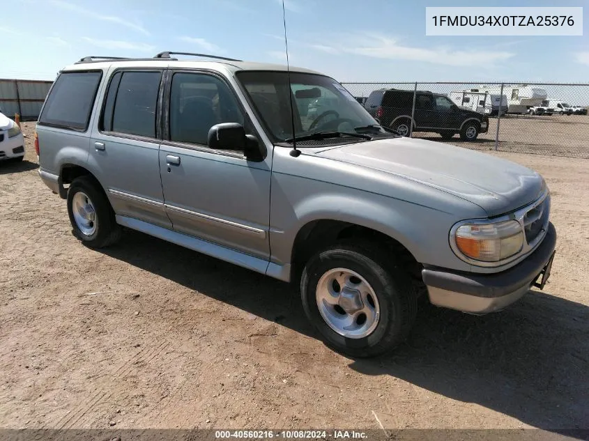 1996 Ford Explorer VIN: 1FMDU34X0TZA25376 Lot: 40560216