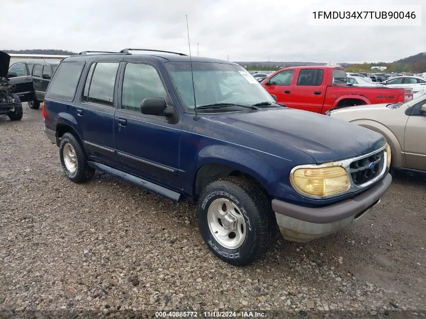 1996 Ford Explorer VIN: 1FMDU34X7TUB90046 Lot: 40885772