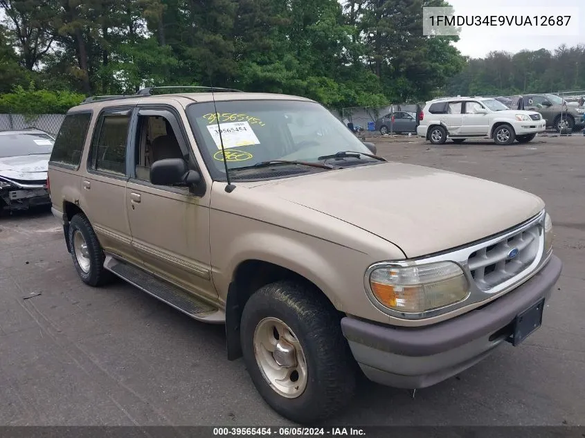 1997 Ford Explorer VIN: 1FMDU34E9VUA12687 Lot: 39565454