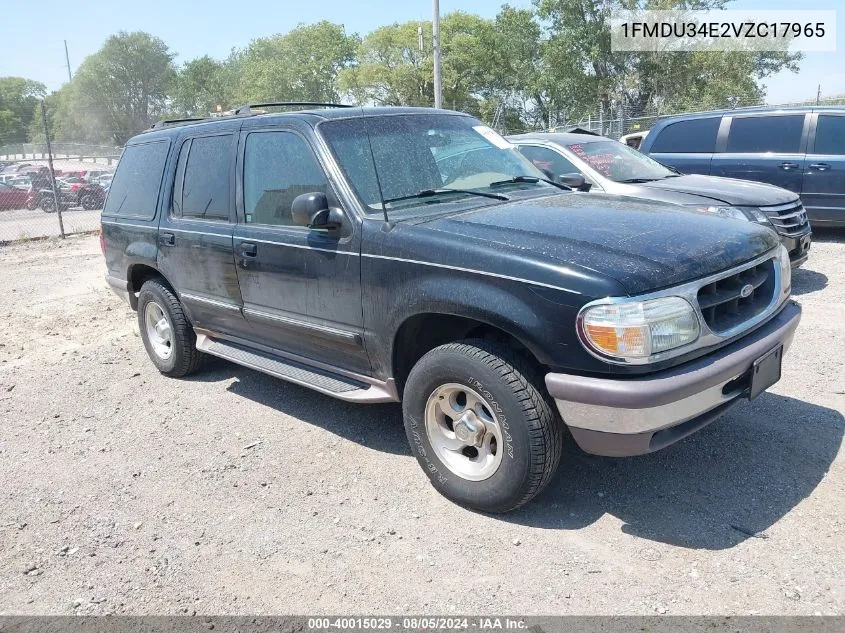 1997 Ford Explorer Eddie Bauer/Limited/Xl/Xlt VIN: 1FMDU34E2VZC17965 Lot: 40015029