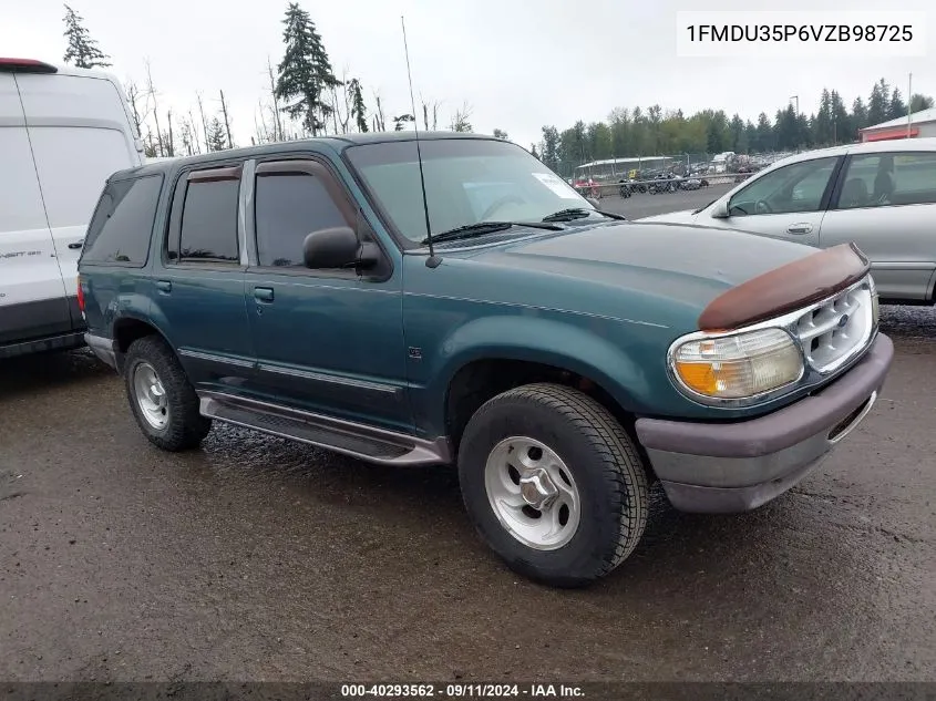 1997 Ford Explorer VIN: 1FMDU35P6VZB98725 Lot: 40293562