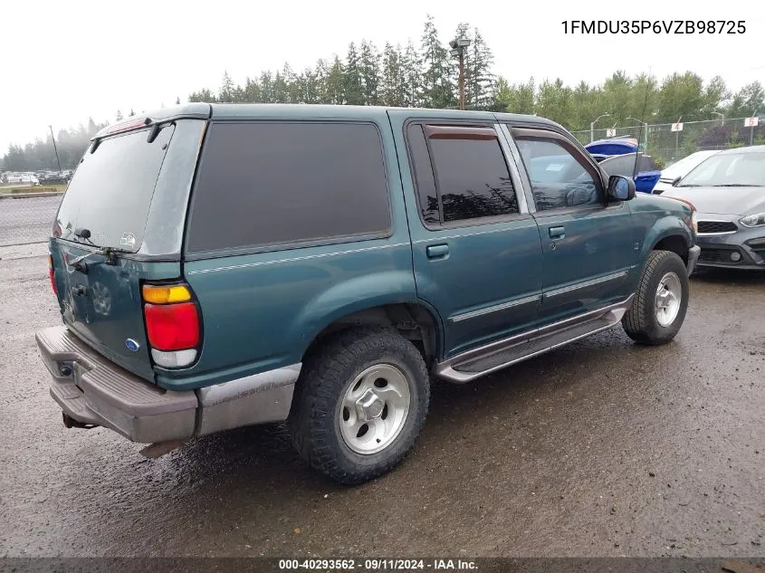 1FMDU35P6VZB98725 1997 Ford Explorer