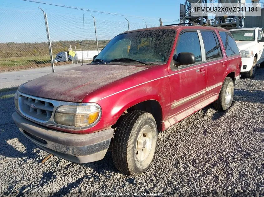 1997 Ford Explorer Eddie Bauer/Limited/Xl/Xlt VIN: 1FMDU32X0VZC41184 Lot: 40590974