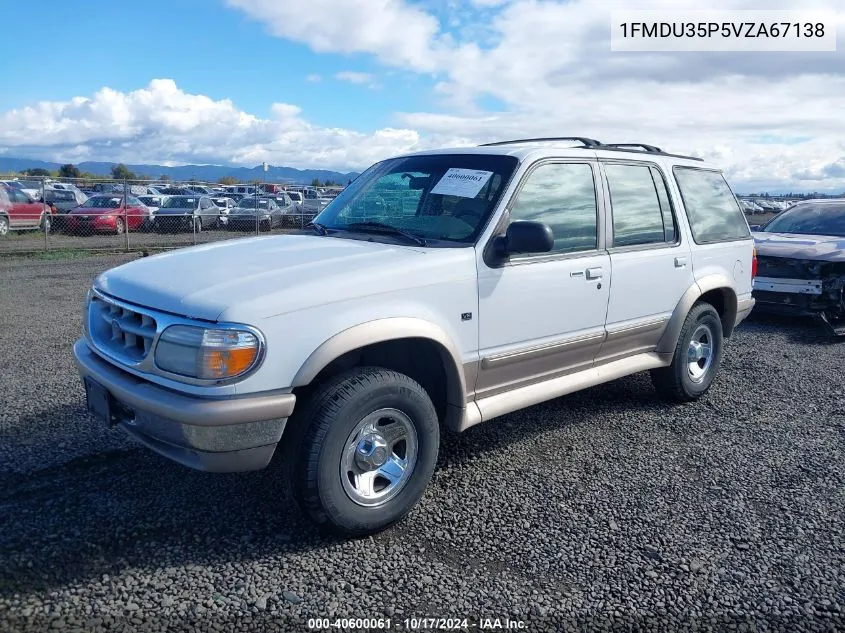 1997 Ford Explorer Eddie Bauer/Limited/Xlt VIN: 1FMDU35P5VZA67138 Lot: 40600061