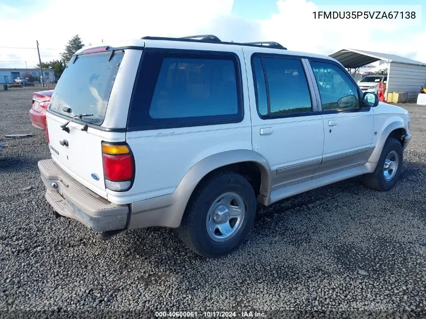 1997 Ford Explorer Eddie Bauer/Limited/Xlt VIN: 1FMDU35P5VZA67138 Lot: 40600061