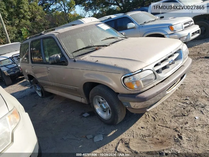 1997 Ford Explorer Eddie Bauer/Limited/Xl/Xlt VIN: 1FMDU34X2VUD27865 Lot: 40701506