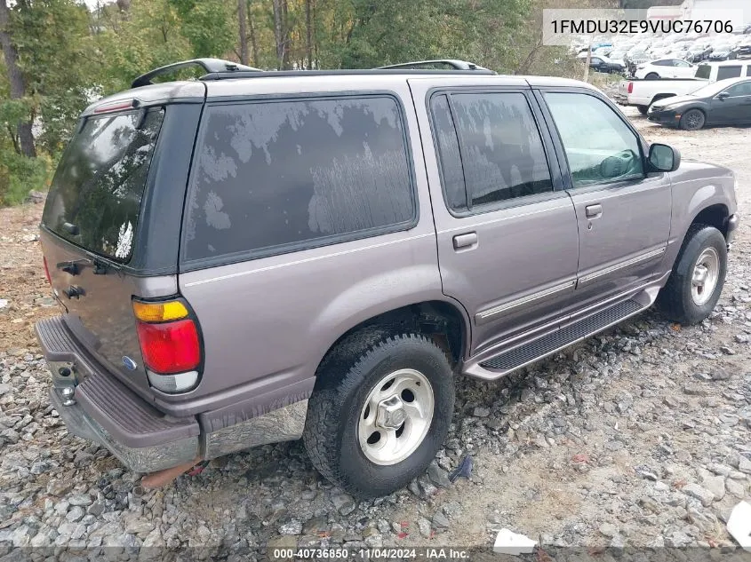 1997 Ford Explorer Eddie Bauer/Limited/Xl/Xlt VIN: 1FMDU32E9VUC76706 Lot: 40736850