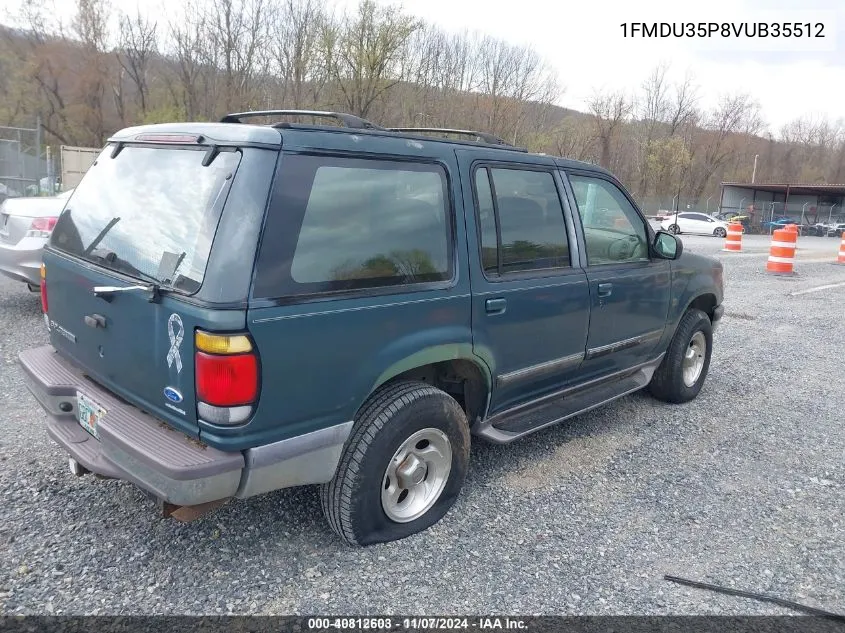 1997 Ford Explorer Eddie Bauer/Limited/Xlt VIN: 1FMDU35P8VUB35512 Lot: 40812603