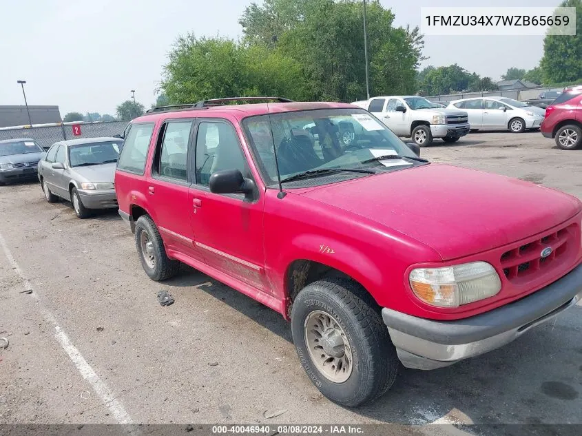 1998 Ford Explorer Eddie Bauer/Limited/Xl/Xlt VIN: 1FMZU34X7WZB65659 Lot: 40046940