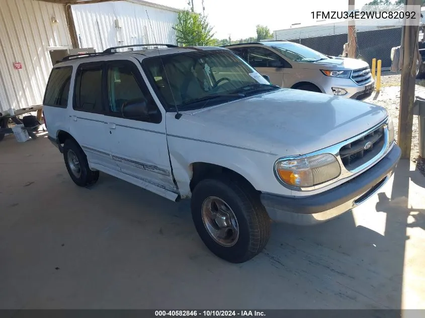 1998 Ford Explorer Eddie Bauer/Limited/Xl/Xlt VIN: 1FMZU34E2WUC82092 Lot: 40582846