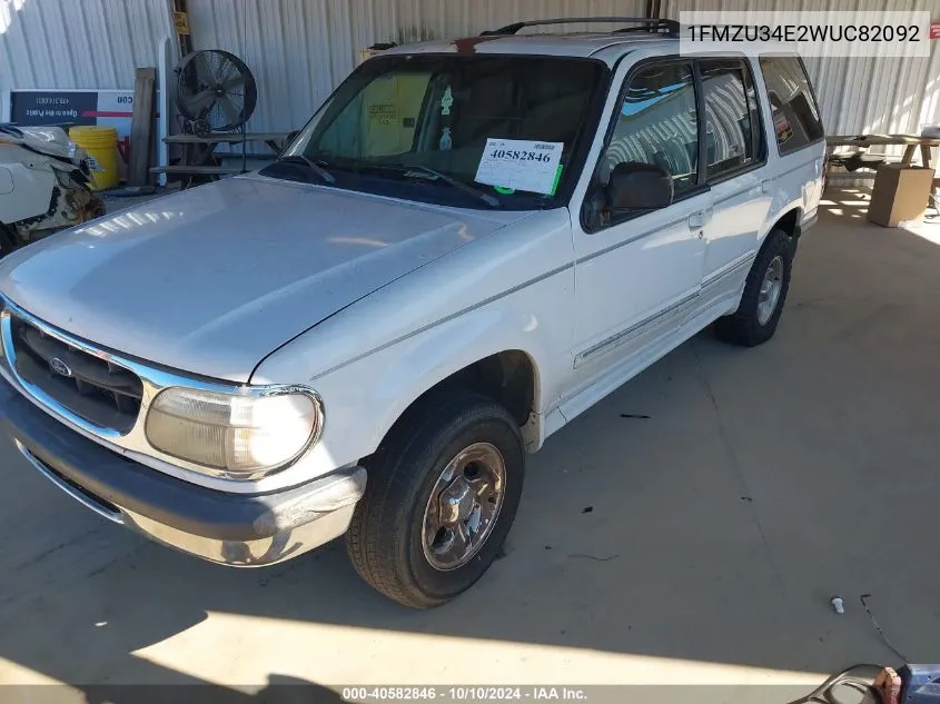 1998 Ford Explorer Eddie Bauer/Limited/Xl/Xlt VIN: 1FMZU34E2WUC82092 Lot: 40582846