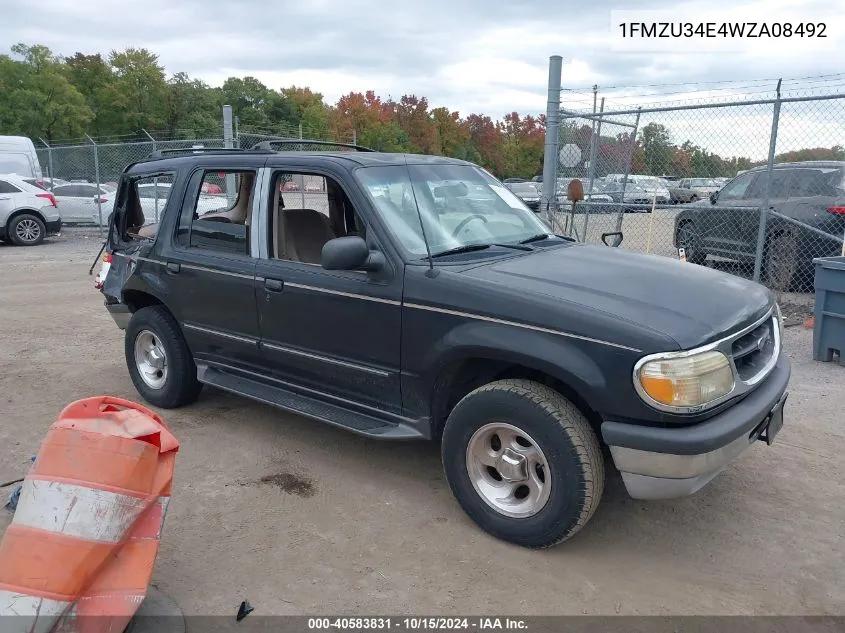 1998 Ford Explorer Eddie Bauer/Limited/Xl/Xlt VIN: 1FMZU34E4WZA08492 Lot: 40583831