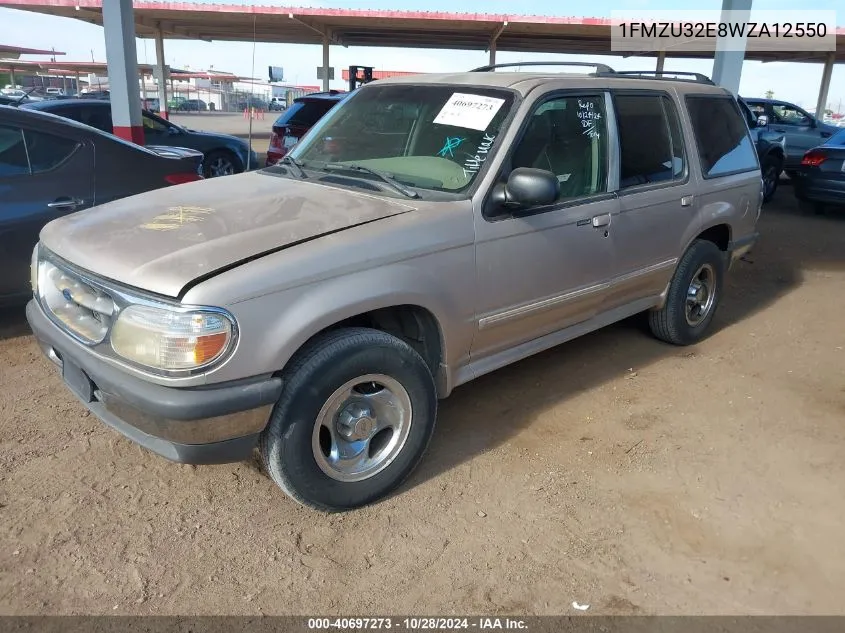 1998 Ford Explorer Eddie Bauer/Limited/Xl/Xlt VIN: 1FMZU32E8WZA12550 Lot: 40697273