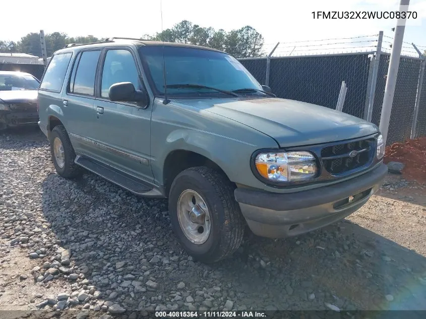 1998 Ford Explorer Eddie Bauer/Limited/Xl/Xlt VIN: 1FMZU32X2WUC08370 Lot: 40815364