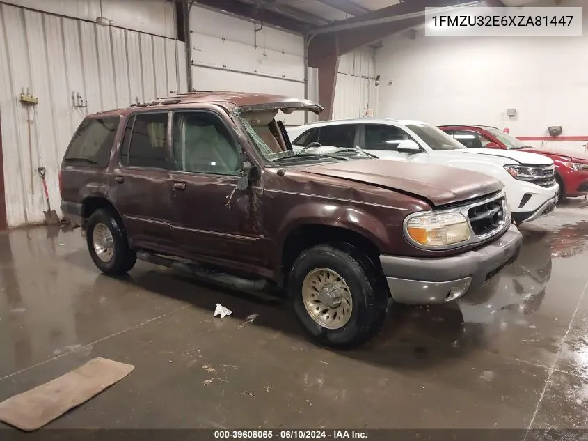 1FMZU32E6XZA81447 1999 Ford Explorer