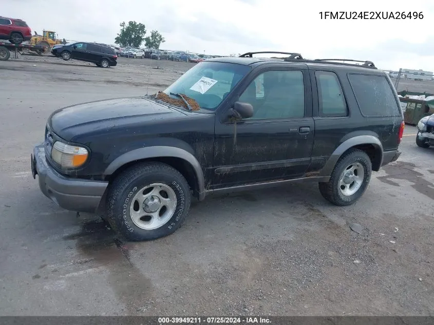 1FMZU24E2XUA26496 1999 Ford Explorer Sport