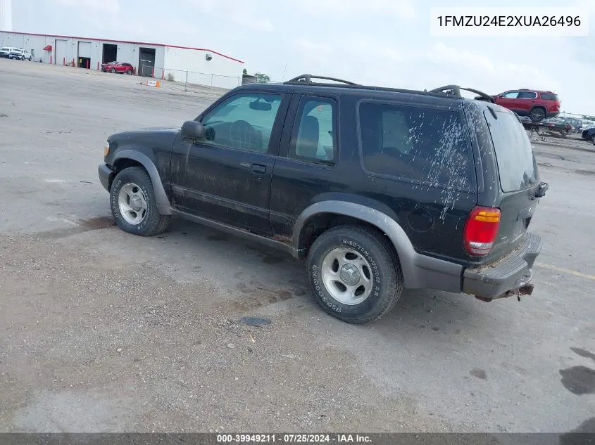 1FMZU24E2XUA26496 1999 Ford Explorer Sport