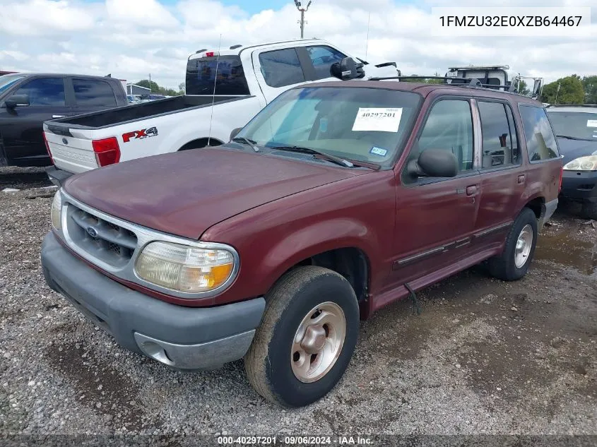 1999 Ford Explorer Eddie Bauer/Limited Edition/Xlt VIN: 1FMZU32E0XZB64467 Lot: 40297201