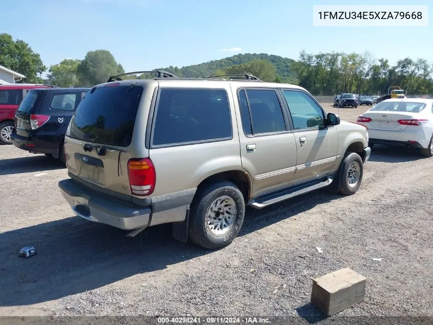 1999 Ford Explorer Eddie Bauer/Limited/Xlt VIN: 1FMZU34E5XZA79668 Lot: 40298241