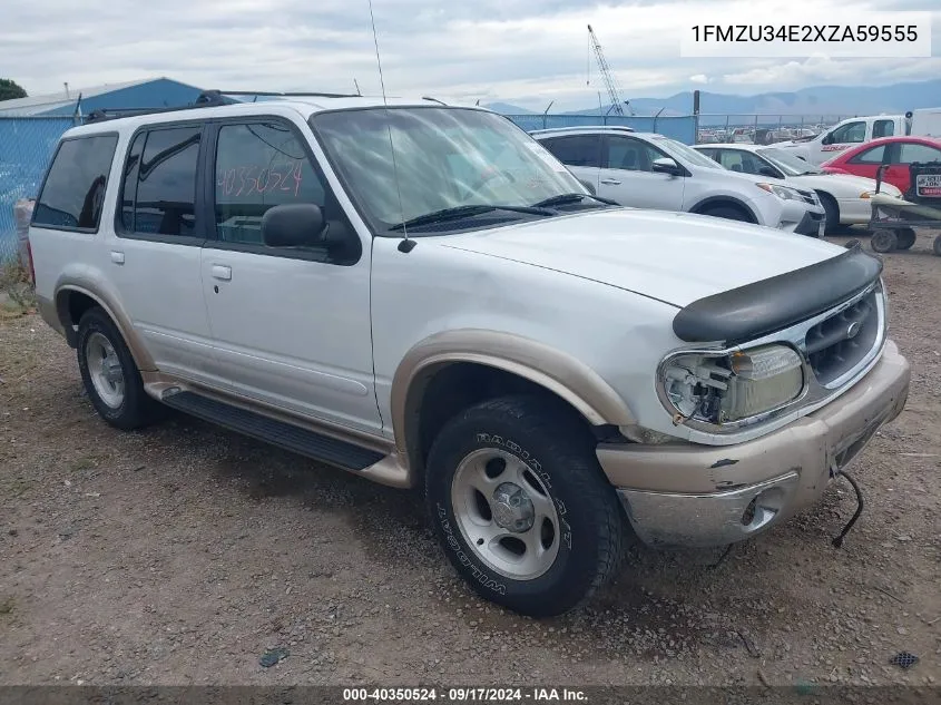 1999 Ford Explorer Eddie Bauer/Limited/Xlt VIN: 1FMZU34E2XZA59555 Lot: 40350524