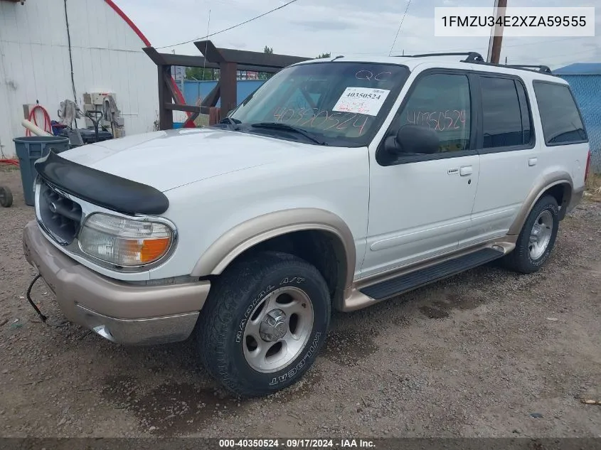 1999 Ford Explorer Eddie Bauer/Limited/Xlt VIN: 1FMZU34E2XZA59555 Lot: 40350524