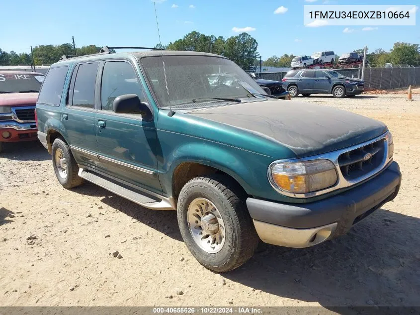 1999 Ford Explorer Eddie Bauer/Limited/Xlt VIN: 1FMZU34E0XZB10664 Lot: 40658626