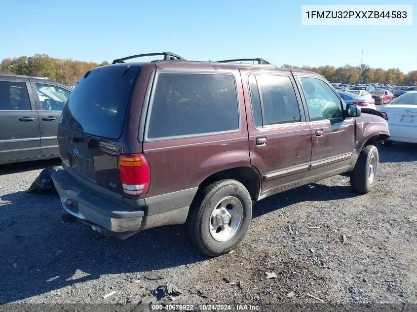 1999 Ford Explorer VIN: 1FMZU32PXXZB44583 Lot: 40679922