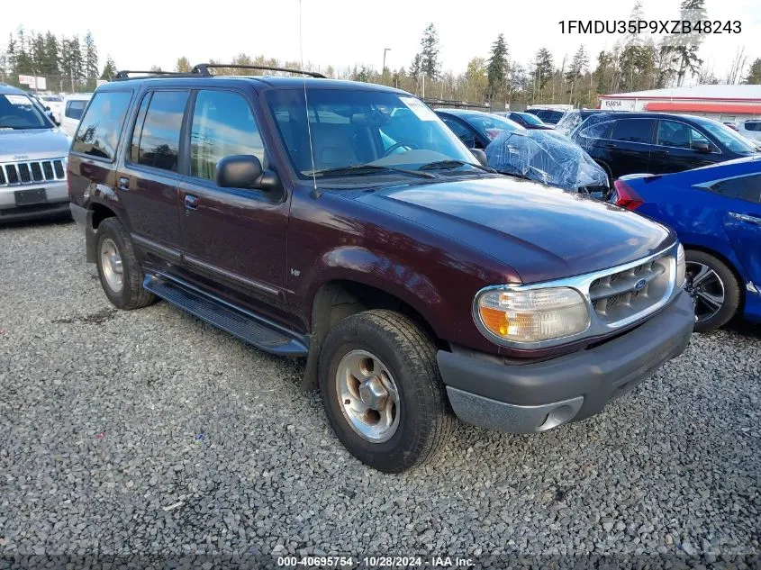 1999 Ford Explorer Eddie Bauer/Limited/Xlt VIN: 1FMDU35P9XZB48243 Lot: 40695754