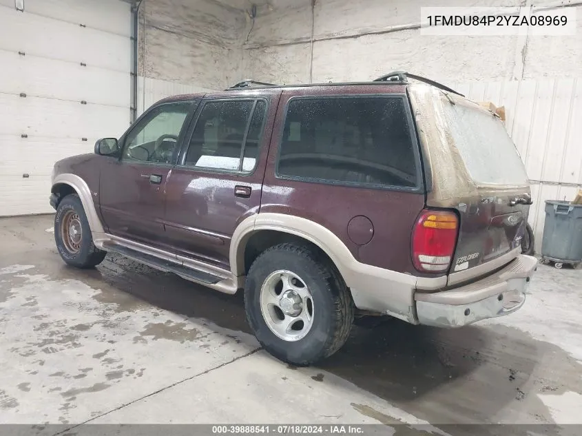 2000 Ford Explorer Eddie Bauer VIN: 1FMDU84P2YZA08969 Lot: 39888541