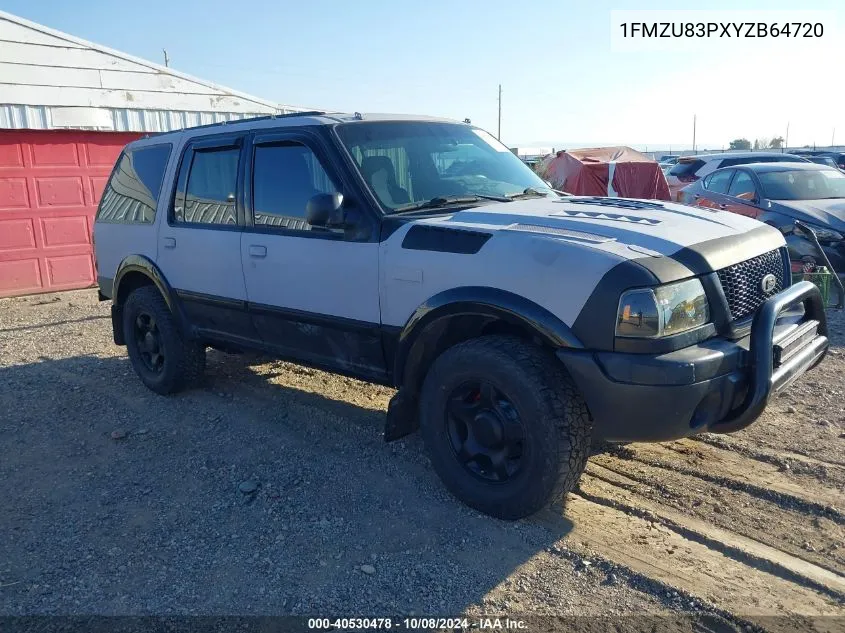 2000 Ford Explorer Xlt VIN: 1FMZU83PXYZB64720 Lot: 40530478