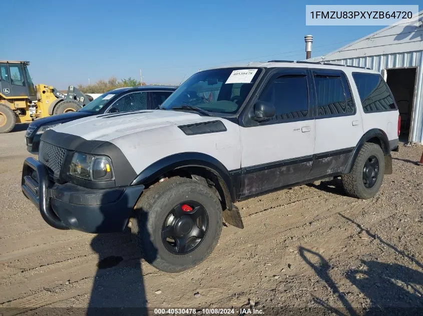 2000 Ford Explorer Xlt VIN: 1FMZU83PXYZB64720 Lot: 40530478