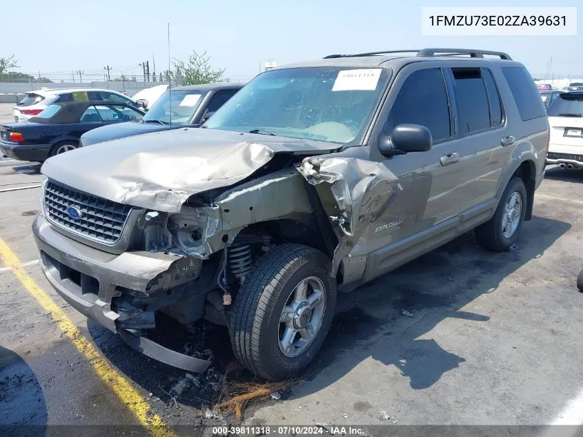 1FMZU73E02ZA39631 2002 Ford Explorer Xlt