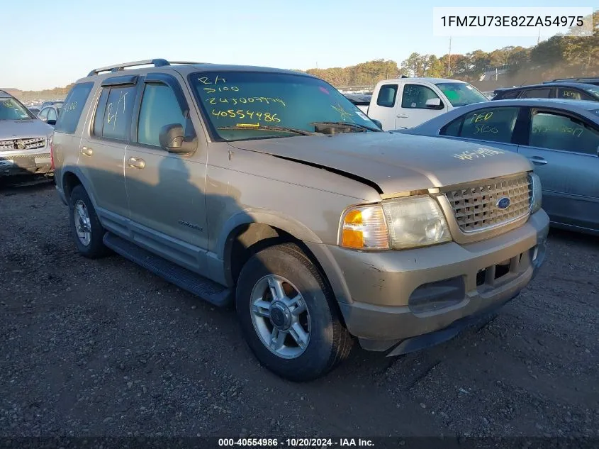 2002 Ford Explorer Xlt VIN: 1FMZU73E82ZA54975 Lot: 40554986