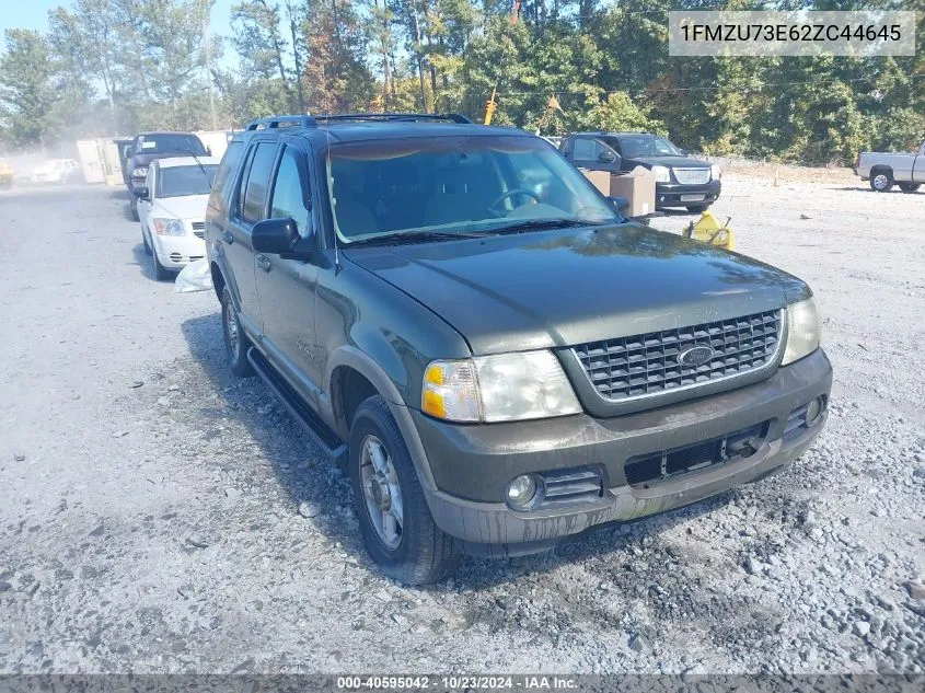 2002 Ford Explorer Xlt VIN: 1FMZU73E62ZC44645 Lot: 40595042