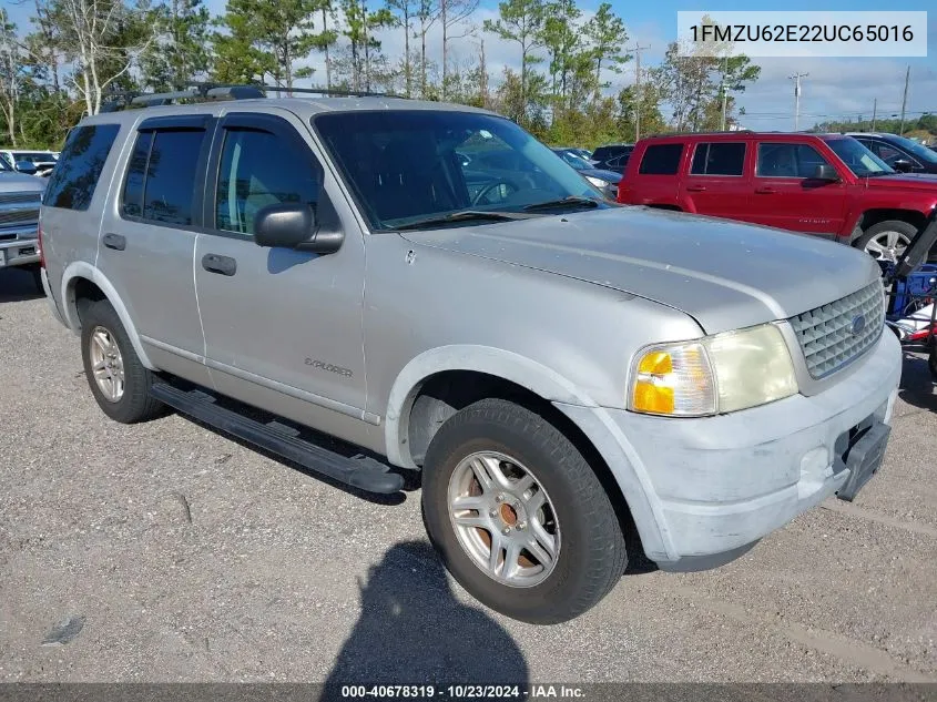 2002 Ford Explorer Xls VIN: 1FMZU62E22UC65016 Lot: 40678319