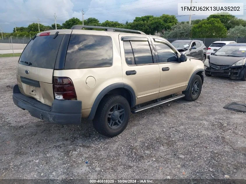 2003 Ford Explorer Xls VIN: 1FMZU62K13UA35202 Lot: 40518325