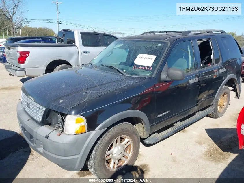 2003 Ford Explorer Xls VIN: 1FMZU62K73UC21133 Lot: 40524909