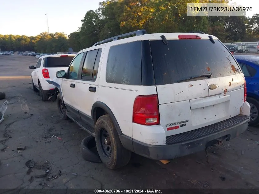 2003 Ford Explorer Xlt/Xlt Sport/Nbx VIN: 1FMZU73K23UA36976 Lot: 40626706