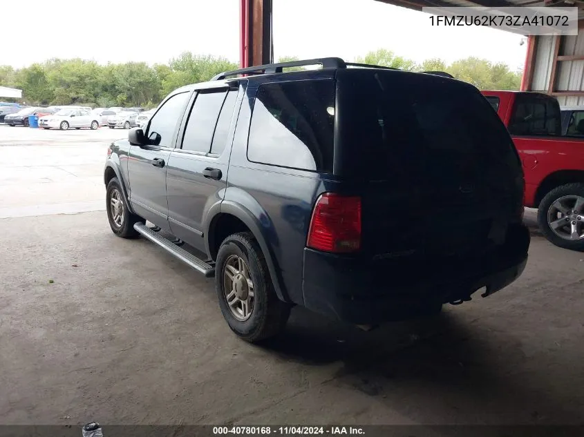 1FMZU62K73ZA41072 2003 Ford Explorer Xls