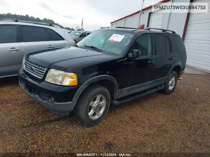 1FMZU73W53UB84753 2003 Ford Explorer Nbx/Xlt