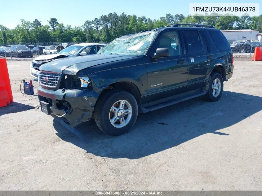 2004 Ford Explorer Nbx/Xlt VIN: 1FMZU73K44UB46378 Lot: 39476083