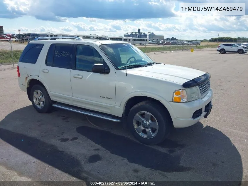 2004 Ford Explorer Limited VIN: 1FMDU75W14ZA69479 Lot: 40277627