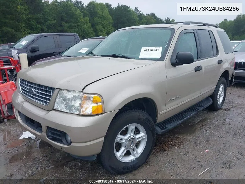 2004 Ford Explorer Nbx/Xlt VIN: 1FMZU73K24UB84286 Lot: 40350547