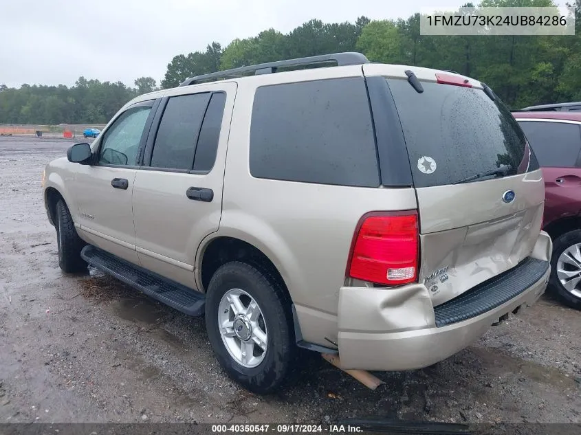 2004 Ford Explorer Nbx/Xlt VIN: 1FMZU73K24UB84286 Lot: 40350547