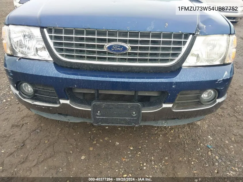 1FMZU73W54UB87752 2004 Ford Explorer Nbx/Xlt