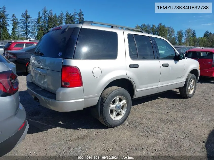 2004 Ford Explorer Nbx/Xlt VIN: 1FMZU73K84UB32788 Lot: 40441803