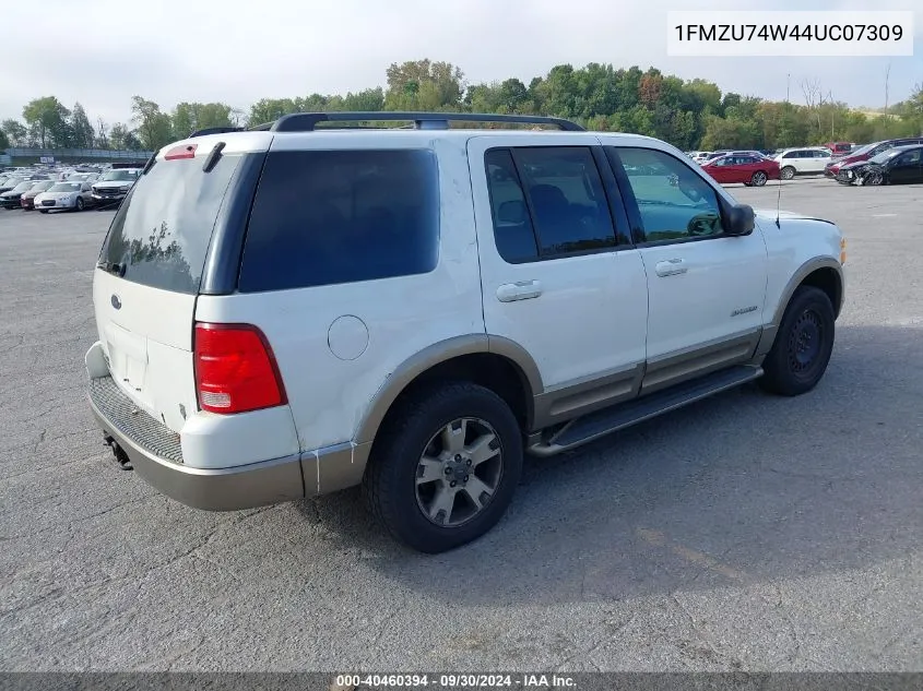 2004 Ford Explorer Eddie Bauer VIN: 1FMZU74W44UC07309 Lot: 40460394